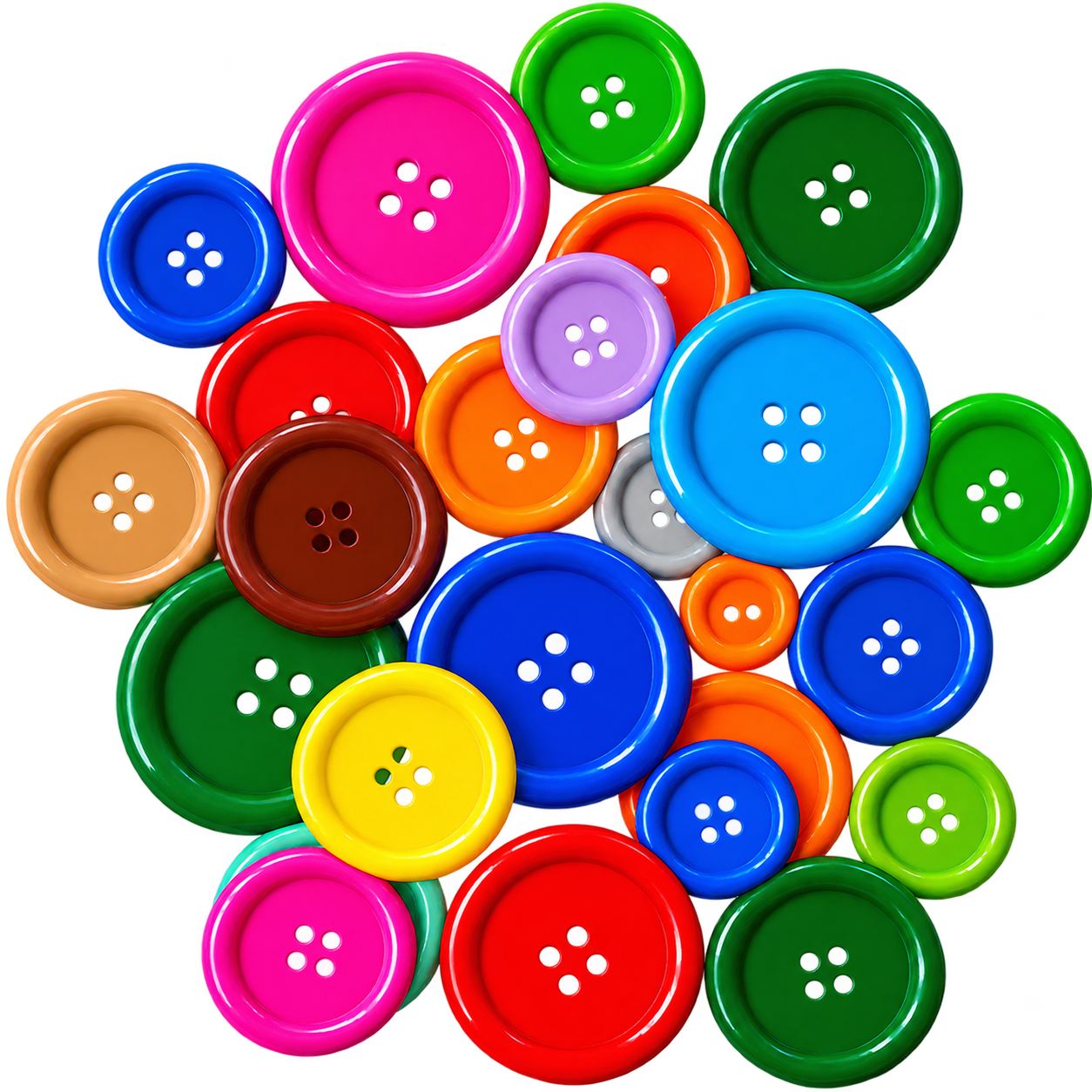 Botones Plásticos